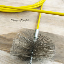 Kaminbesen Edelstahl und