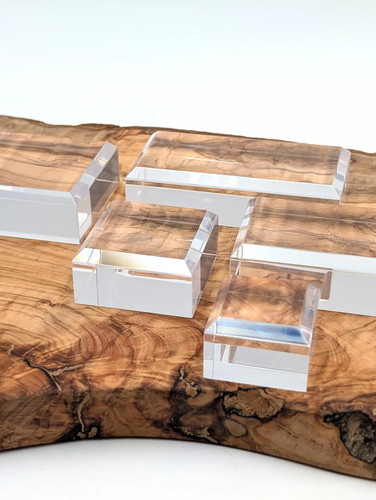 Acrylglas podeste sockel 2cm - acrylglas,